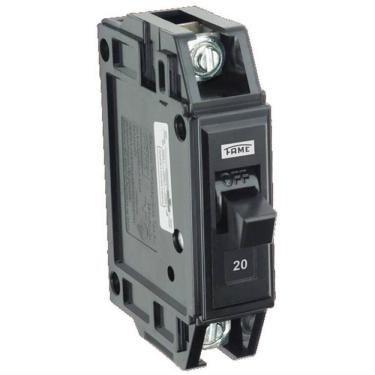 Imagem de Disjuntor NEMA Monopolar FN 1P de 20 Ampères - 5152 - FAME