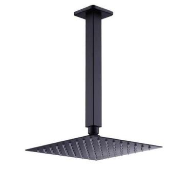 Imagem de Ducha Chuveiro Inox Teto 20x20 Banheiro Banho Area Externa Piscina - L