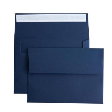 Imagem de Envelope ponatia A7 Self Seal 134x185mm Azul marinho 50 unidades