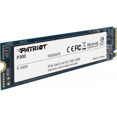 Imagem de Ssd 256gb patriot p300 m.2 2280 nvme pcie gen3 x4 p300p256gm28