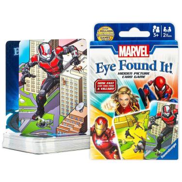 Imagem de Jogo de Cartas Ravensburger Marvel Eye Found It: Mergulhe no Universo Marvel! Estimula Habilidades e Diverte Famílias. Aproveite!