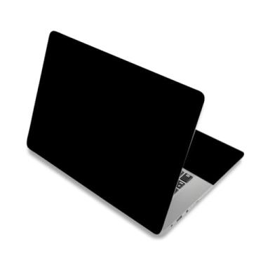 Imagem de ARTSO Adesivo preto para laptop 12.1 13 13.3 14 15 39.6 cm Netbook adesivo decalque universal notebook PC reutilizável arte personalizada protetor de pele macia