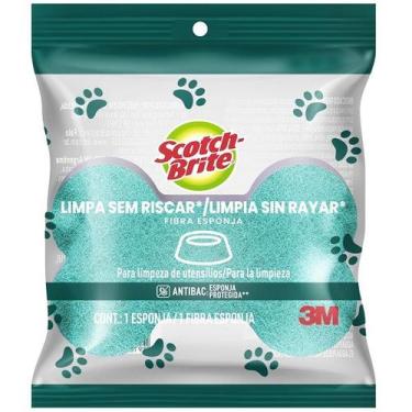 Imagem de Esponja Nao Risca PETS SCOTCH Brite Ossinho - 3M