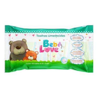Imagem de Toalhas umedecidas bebe love c/100 und - nutriex
