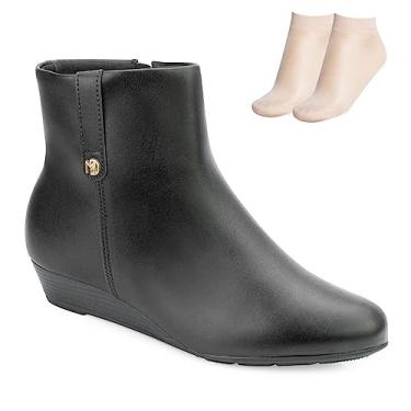 Imagem de Bota Feminina Preta Modare - 7076