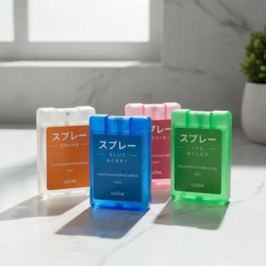Imagem de Higienizador de Mãos Coline 20ml  Aromas Frutados e Orientais com Toqu