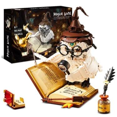 Imagem de Conjunto de construção QLT QIAOLETONG MOC Magic Owl Animal com 1162 un