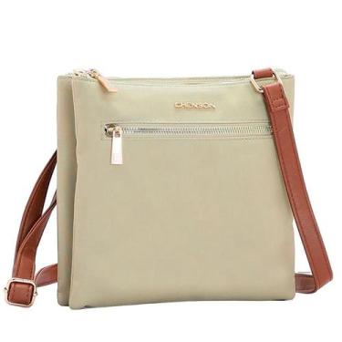 Imagem de Bolsa Transversal Feminina Chenson 3184589, UNICO, Bege