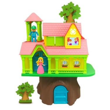 Imagem de Brinquedo infantil casa casinha castelo na arvore encantada - XPLAST