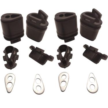 Imagem de Suporte Do Pisca Seta Moto Da Fazer 150 Fazer 250 R15 4 Pçs