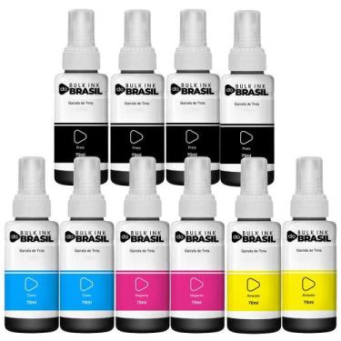 Imagem de Kit 10 Tintas Para Epson T664 L355 L365 L395 L455 L1300 L110 - Bulk In