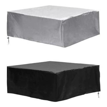 Imagem de Capa Impermeável Para Jacuzzi/Spa 220X220X30Cm Cor Preto
