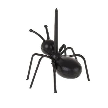 Imagem de 12 garfos de frutas e sobremesas em forma de formiga – Utensílios de cozinha exclusivos e versáteis para servir com elegância