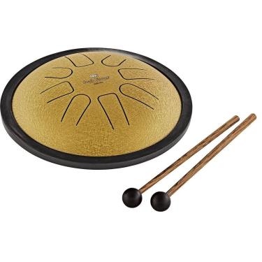 Imagem de MEINL Sonic Energy Small Steel Tongue Drum 7" - C Minor/8 Notes/440 Hz - Gold