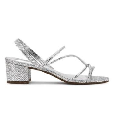 Imagem de Sandália Via Uno Salto Bloco Tiras Feminina-Feminino