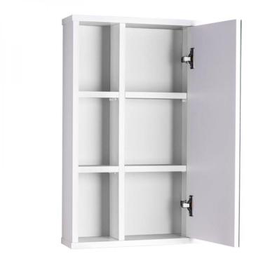 Imagem de Armário para Banheiro com Espelho Milano Branco