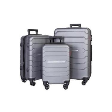 Imagem de Kit 3 malas de viagem Abs 20" 24" 28" Arizona-Unissex