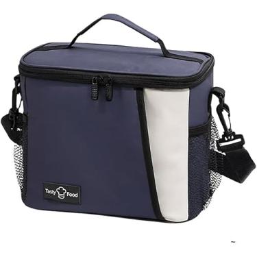 Imagem de Bolsa Térmica Marmita Premium | Com Alça Ombro e Isolamento Térmico | Leve e Estilosa para Trabalho, Academia e Passeios