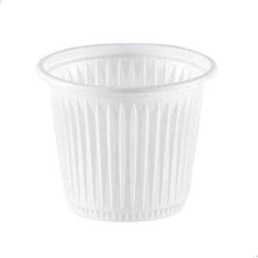 Imagem de Kit 1000 Unidades Copo de Café Descartável 50ml Copinho de Cafezinho Chá Plástico Branco