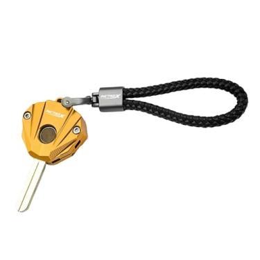 Imagem de Chaveiro Compatible With NC750X NC 750X 750 X DCT 2013- 2025 Accessories Motorcycle KeyCase Key Shell Cover Protector KeyChain Chaveiro universal(A set-Gold)