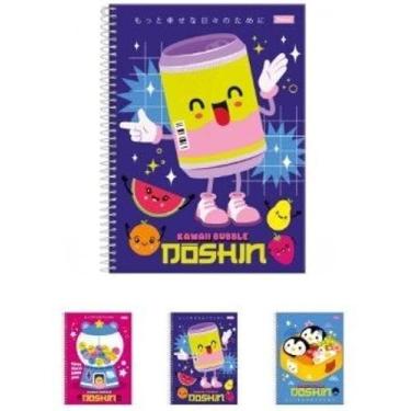 Imagem de CADERNO UNIV. 1 MATÉRIA 80 FLS DOSHIN CAPA 4 FORONI 3169145