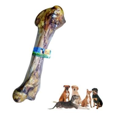 Imagem de Osso Fêmur Bovino Desidratado Natural Dip Dog Raças Grandes