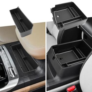 Imagem de CDEFG Pacote com 2 acessórios para Kia Carnival 2025, bandeja organizadora para console central, 2025+ Carnaval (LX, LXS, EX, SX, SX Prestige)