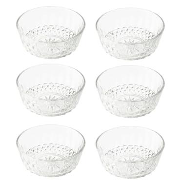 Imagem de Kit Bowl Tigela Angel Vidro 6un 260ml p/Sobremesas Dumiat