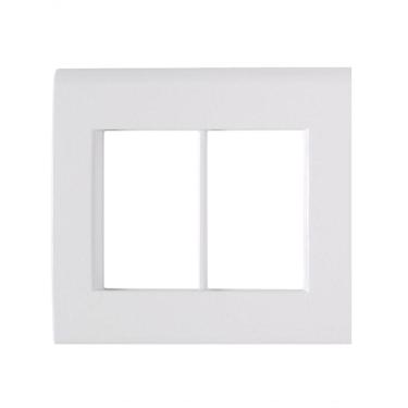 Imagem de Placa 6 Postos 4x4 Tramontina Liz Branca 57106/031