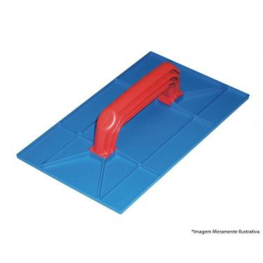 Imagem de Desempenadeira Azul Zumplast Corrugada 15X26Cm