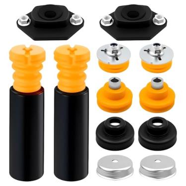 Imagem de Charouse 33506767010 Conjunto de ilhós de montagem de amortecedor traseiro compatível com BMW E82 E87 E88 E90 E92 128i 135i 323i 325xi 328i 328xi 330i 335i 335d