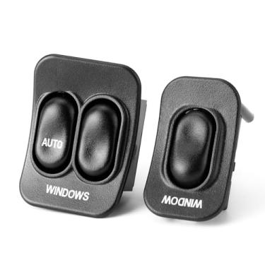 Imagem de Interruptor de janela dianteiro do motorista e lado do passageiro para Ford Ranger 1995-2007 Maz-da B2300 B2500 B3000 B4000, F57Z14529A F57Z14529B