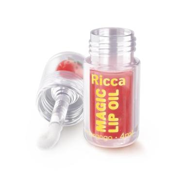 Imagem de RICCA MAGIC LIP OIL MORANGO 4ML