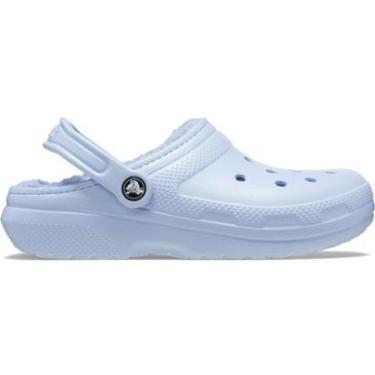 Imagem de Crocs classic lined clog blue calcite-Unissex