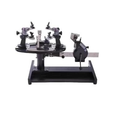 Imagem de ZDJZMGZ Máquinas de longarina de raquete de mesa, máquina de amarrar tênis, com acessórios de corda/ferramentas de cordas de raquete de máquina de cordas raquetes de badminton de raquete