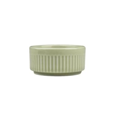 Imagem de Germer, Ramekin redondo em porcelana, modelo assar ou servir, refratária, Ø 6 cm, 50 ml, Verde Chá