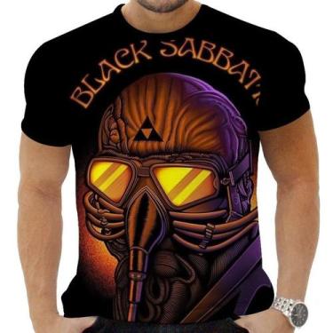 Imagem de Camiseta Camisa Personalizada Rock Black Sabbath Metal 10 - Obsidiana 