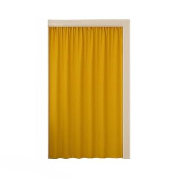 Imagem de Cortinas divisórias elegantes - Ideais para quartos, salas de estar e cozinhas, estas cortinas são a solução perfeita para dividir espaços(Amarelo)