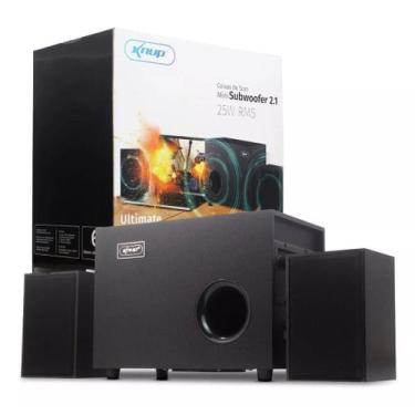Imagem de Caixa De Som Mini Home Theater P2 - Knup