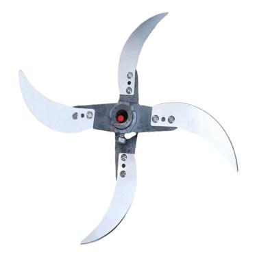 Imagem de Cortador Para Ceifadeira - Triturador de Hortícolas com Diâmetro Ajustável,Ferramentas com 12 Furos para Montagem em Quintal, Pátio, Relvado e Jardim