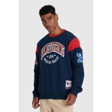 Imagem de Moletom Mitchell & Ness Careca Collab Baw x NFL Masculino-Masculino