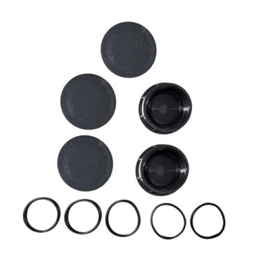 Imagem de Baoblaze Conjunto de 5 Tampas para Cabeças de Aspersores de de Irrigação, Tampa de Desligamento de Jato, Resistentes e Leves, Acessórios de Reposição