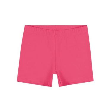 Imagem de Bermuda infantil menina Elian Ref 50023 Tamanho:1Cor:Rosa, 1, Rosa