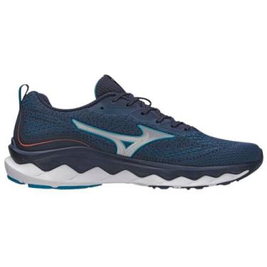 Imagem de Tênis Mizuno Wave Way 3 Masculino Azul, Azul, 42