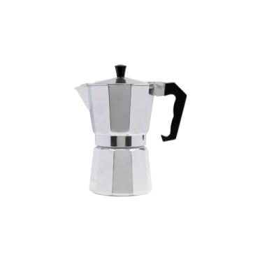 Imagem de Cafeteira Italiana Moka Express, Alumínio, 6 Xícaras, 10cm x 16cm