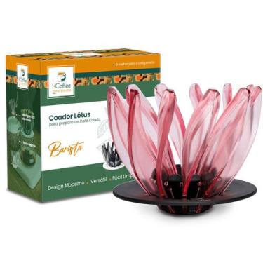 Imagem de Filtro Coador De Café Icoffee V60 Filtro Copo Funil de Filtração Forma