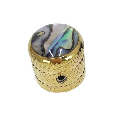 Imagem de Colaxi Botão de volume para guitarra elétrica e baixo, potenciômetro, acessórios para luthier, substituição direta do botão de volume, Ouro