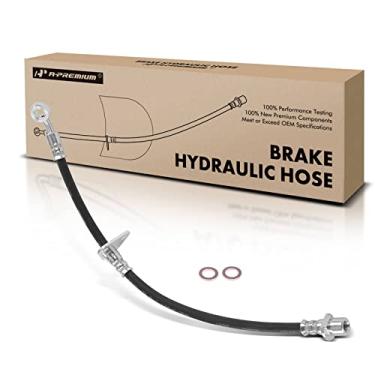 Imagem de A-Premium Mangueira hidráulica de freio lateral do passageiro traseiro compatível com modelos selecionados Honda - S2000 2000 2001 2002 2003 2004 2005 - Substituição # 01466S2A000