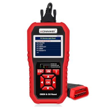 Imagem de Acouto KW851 Scanner OBD2 para Carro, Ferramenta de Diagnóstico do Motor, Leitura, Apagamento de Códigos de Problema, Verificação da Luz do Motor, Redefinição do Serviço de óleo, Teste