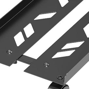 Imagem de Generic Suporte para Computador de Mesa, Metal Elegante, Fácil Limpeza, Movimento de 360 ​​graus, Torre para PC, Suporte para Escritório (#12)